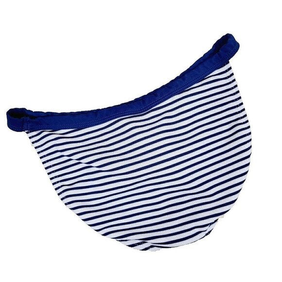 NEW Peixoto Regatta Bikini Swim Bottoms XS Navy Blue‎ White Striped - Picture 2 of 7